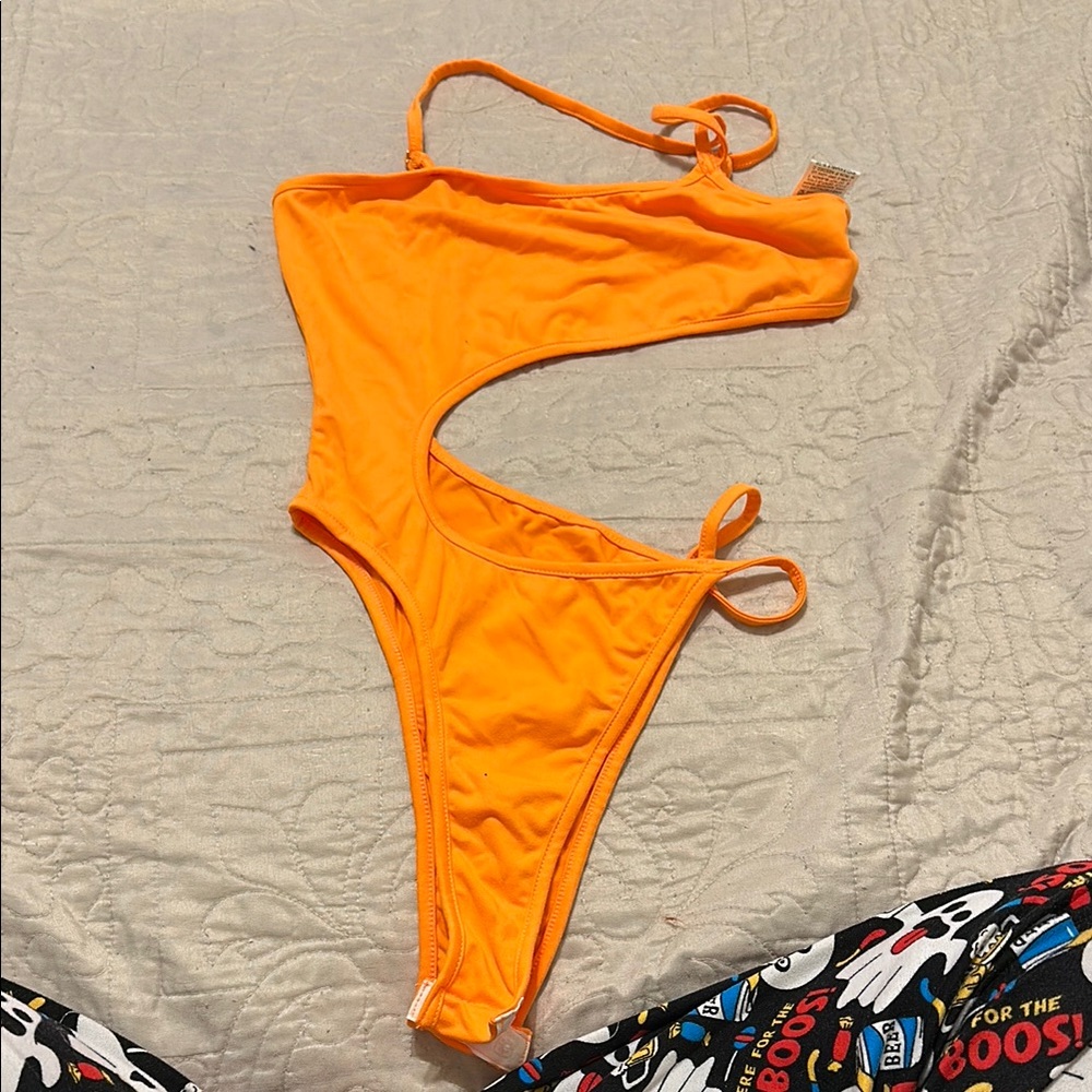 Bright Orange Cutout